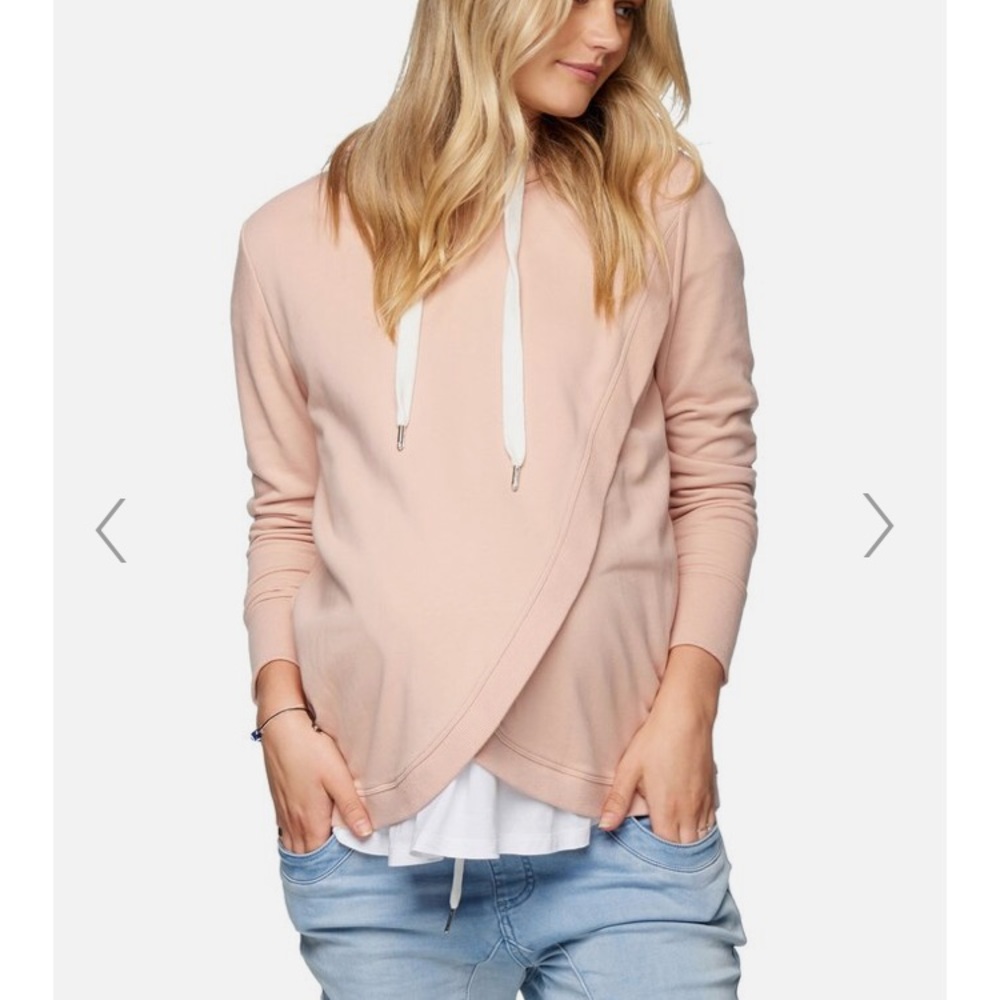 Bae the Label maternity and nursing hoodie